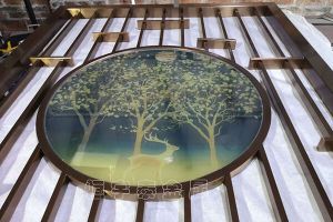 不銹鋼加工 介紹一下 屏風中的花格隔斷